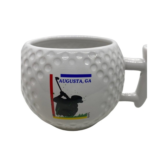 Augusta GA Golf Ball and Tee Shaped Coffee Mug Cup - Picture 3 of 9